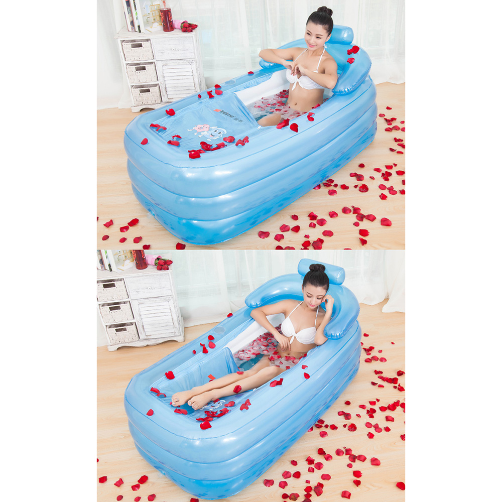 Gambar produk Intime Spa Bathtub Portable 160 x 84 x 64 cm dengan Pompa - YT-038B