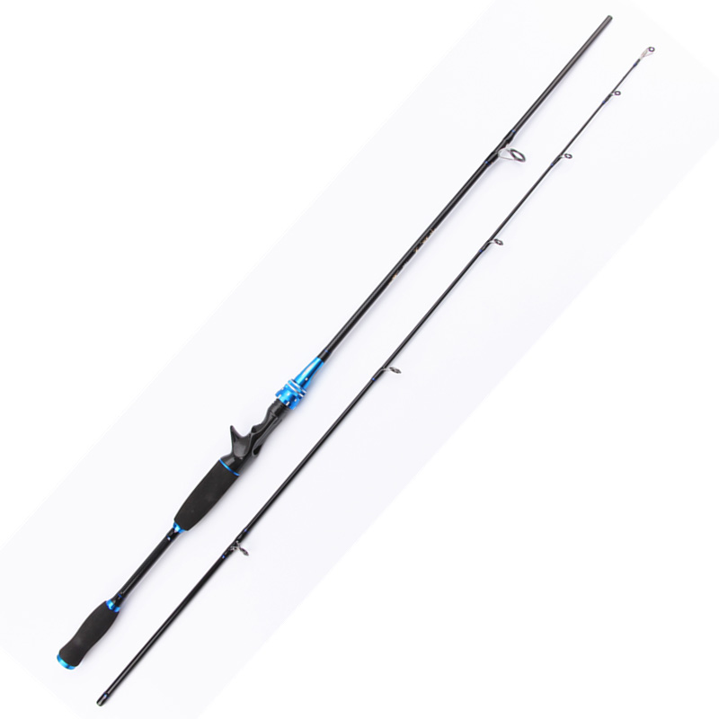 Kabinwang Joran Pancing Gun Handle Carbon Fiber 2 Segments