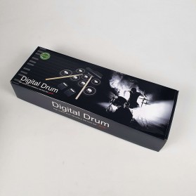 Ammoon Electronic Digital Drum Kit 7 Pads Roll Up USB Power - G3002 - Green - 6