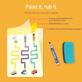 Learn Fun Alat Gambar Anak Line Drawing Set Game Children Toy - WTJD002-1 - Multi-Color - 2