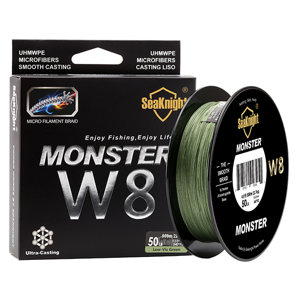 Seaknight Monster W8 Senar Tali Pancing 8 Strands 0 5mm 500 Meter Line 8 Green Jakartanotebook Com