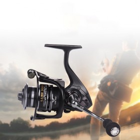 Debao Fishman Spinning Reel Pancing 5.2:1 12+1 Ball Bearing - LURE 3000 - Black