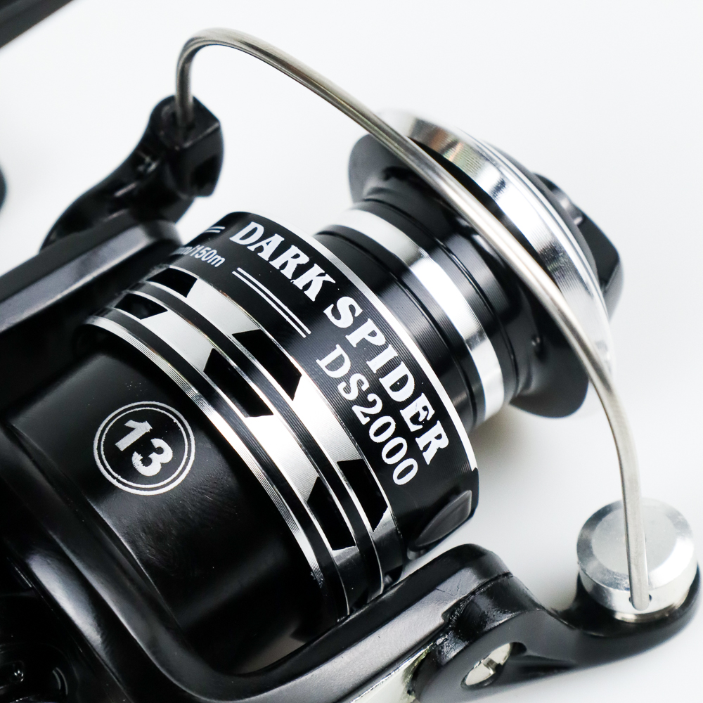 Gambar produk Debao Dark Spider DS2000 Spinning Reel Pancing 5.2:1 12+1 Ball Bearing