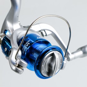TaffSPORT 3000 Series Reel Pancing Spinning Fishing Reel 5.5:1 Gear Ratio - SA3000 - Silver Blue - 6
