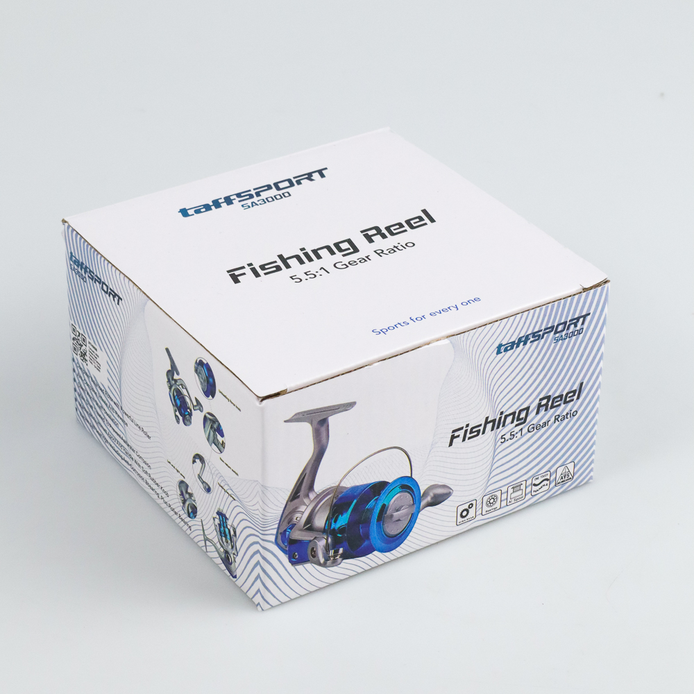 Gambar produk TaffSPORT 3000 Series Reel Pancing Spinning Fishing Reel 5.5:1 Gear Ratio - SA3000