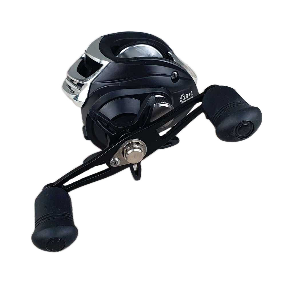 YUMOSHI Reel Pancing Baitcasting 18+1 Ball Bearing 7.21 Left Hand