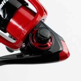 TaffSPORT FD5000 Reel Pancing Spinning 8 Ball Bearing Gear Ratio 5.2:1 - Red/Black - 6