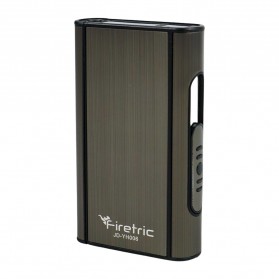 Firetric Focus Kotak Bungkus Rokok Fashion Aluminium Cigarette Case - JD-YH006 - Black - 2