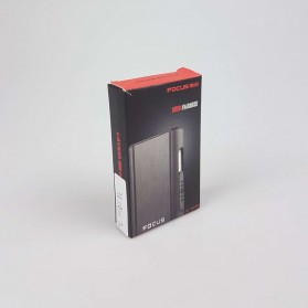Firetric Focus Kotak Bungkus Rokok Fashion Aluminium Cigarette Case - JD-YH006 - Black - 8