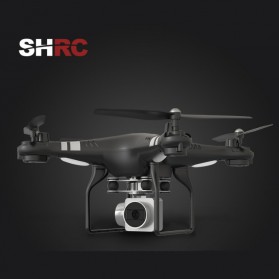 SHRC Quadcopter Drone WiFi dengan Kamera 1080P - SH5H - Black - 1