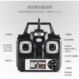 SHRC Quadcopter Drone WiFi dengan Kamera 1080P - SH5H - Black - 3