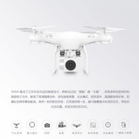 SHRC Quadcopter Drone WiFi dengan Kamera 1080P - SH5H - Black - 4