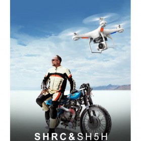 SHRC Quadcopter Drone WiFi dengan Kamera 1080P - SH5H - Black - 5