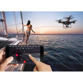 SHRC Quadcopter Drone WiFi dengan Kamera 1080P - SH5H - Black - 7