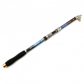 Kabinwang Joran Pancing Gun Handle Carbon Fiber 2 Segments