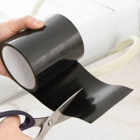 TaffPACK Lakban Anti Bocor Waterproof Super Strong Leak Stop Repair Tape 10x152cm - 51DB - Black