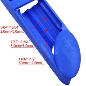 Xingweiqiang Alat Asah Mata Bor Corundum Wheel Bit Sharpener Titanium Drill Grinding - ANG-0569 - Blue - 4