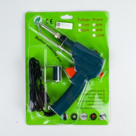 Taffware Solder Iron Automatic Tin Gun 60W - GT10 - Green - 9