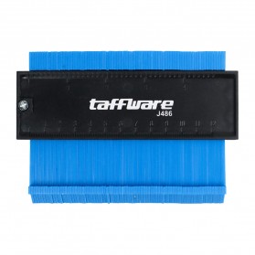 Taffware Contour Profile Copy Gauge Duplicator Wood Marking Tools 5 Inch - J486 - Blue - 1