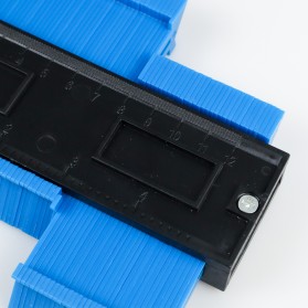 Taffware Contour Profile Copy Gauge Duplicator Wood Marking Tools 5 Inch - J486 - Blue - 5