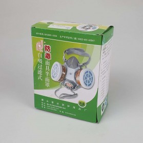 POWECOM Masker Gas Respirator Industrial Mask - N8305 - Gray - 5