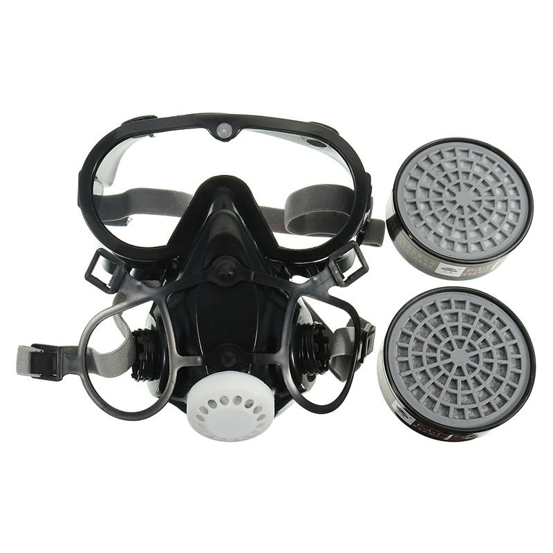 SAFURANCE Masker  Gas Respirator  Full Face Anti Dust 