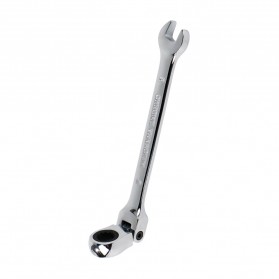 OLOEY Kunci Pas Dual Head Combination Ratchet Wrench Flexible Head 8mm - CL6-24 - Silver