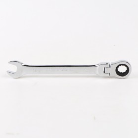 OLOEY Kunci Pas Dual Head Combination Ratchet Wrench Flexible Head 12mm - CL6-24 - Silver - 4