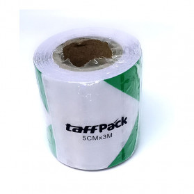 Taffpack Reflective Sticker Marker Mobil Truk Arrow Pattern 5cm 3 Meter - 68 - White/Green - 6
