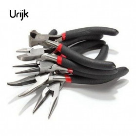 Urijk Tang Kabel Multifungsi Insulated Wire Cable Cutter Needle Nose Pliers 12.5 cm - M2941 - 2