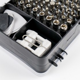 Taffware 115 in 1 Screwdriver Set Reparasi Smartphone Laptop Mini Precision Insulated - 10817 - Black/Gray - 7