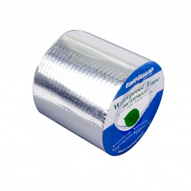 TaffGUARD KYTO Lakban Aluminium Foil Butyl Super Adhesive Duct Tape Waterproof 5 cm x 5 m - LS549 - Silver