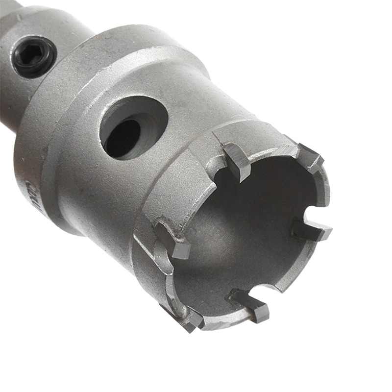 Versery Mata Bor Hole Saw Drill Bit Carbide Cobalt Steel 35mm WJ651 Silver