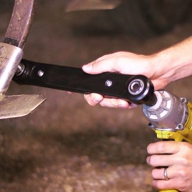 Mintiml Kunci Pas Universal Extension Wrench Hand Tool DIY 3/8 Inch - TR-38V1 - Black