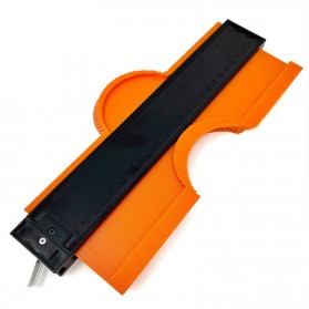HEONYIRRY Contour Profile Copy Gauge Duplicator Wood Marking Tools 10 Inch - J486 - Orange