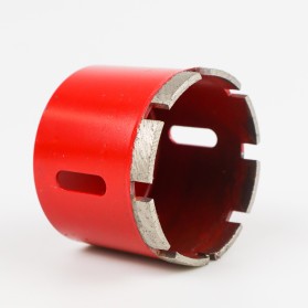 VENSTPOW Mata Bor Hole Punch Carbide Diamond Core Marble Granite Drill Bit 75mm - V12 - Red - 3