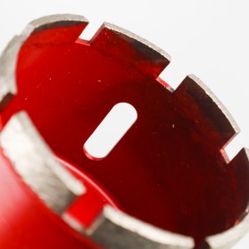 VENSTPOW Mata Bor Hole Punch Carbide Diamond Core Marble Granite Drill Bit 75mm - V12 - Red - 4