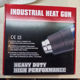 AOBEN Hot Air Heat Gun Electric Dual Temperature 2000W - Red - 10