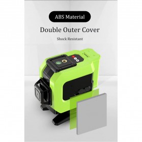 BORKA Self Leveling Projector Green Laser 3D 12 Line 360 Degree - QT-12 - Green - 9