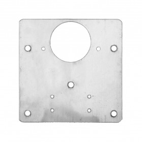 Perkakas - ACCHAMP Plate Engsel Pintu Repair Cabinet Furniture Drawer Door - CD302 - Silver