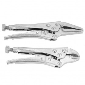 LAOA Tang Multifungsi Pliers Manual Pressure Mouth C Type 5 Inch - L100 - Silver - 8