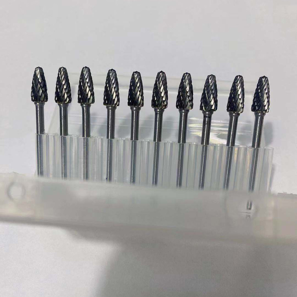 Gambar produk JIGONG Mata Bor Tungsten 1/8 Inch 10 PCS Model Cone - JG10