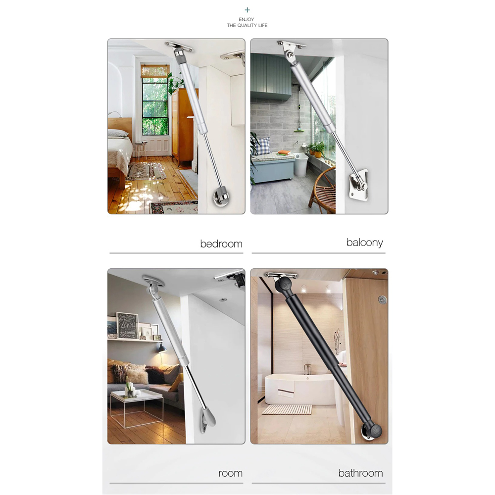 Gambar produk BETOCI Bracket Engsel Pintu Lemari Laci Pneumatic Support Rod Kitchen Cabinet Door Lift - CG040