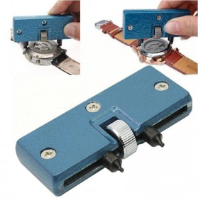 Watch Band - BOSCK Pembuka Case Belakang Jam Tangan Adjustable Watch Opener Back Case Tool ABS Body - BO7 - Blue