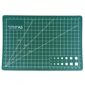 HUAN MEI Work Cutting Mat Pad A5 15 x 22cm - GKSA4 - Green