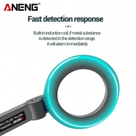 ANENG Stud Finder Metal Detektor Logam - DM3004A - Gray - 3