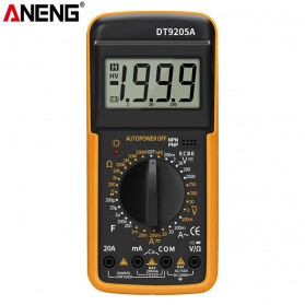 ANENG Digital Multimeter Voltage Tester - 9205A - Orange
