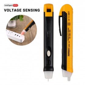 Taffware ANENG Tester Pen Non Contact AC Voltage Alert Detector 90V-1000V - 1AC-D Plus - Yellow