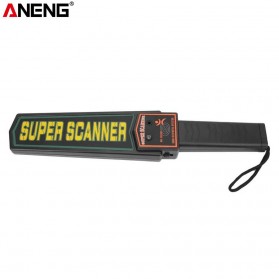 Alat Tulis Kantor Lainnya - ANENG Security Scanner Metal Detektor Logam Body Checker - MD3003B1 - Black