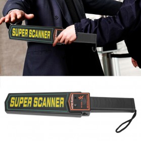 ANENG Security Scanner Metal Detektor Logam Body Checker - MD3003B1 - Black - 2